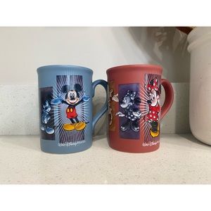 Mickey and Minnie Mouse Coffee Mugs